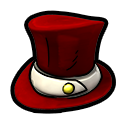red_top_hat_icon