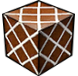 Tiled gingerbread wall