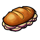 Turnip sandwich